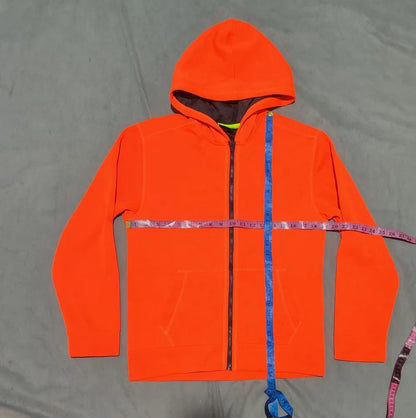 Starter Men Polyester Orange Zipper 2XL