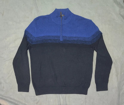 Denver Hayes Men Cotton Navy Sweater L