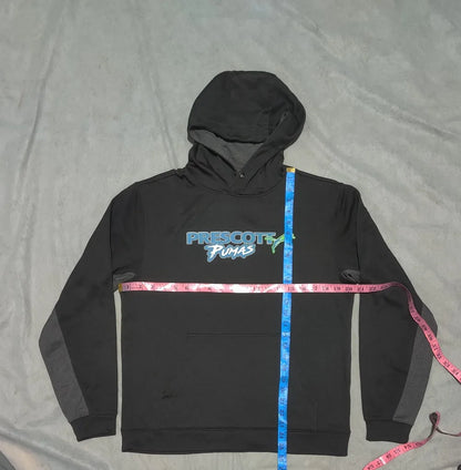 The Authebtic Company Men Polyester Black Hoodie S