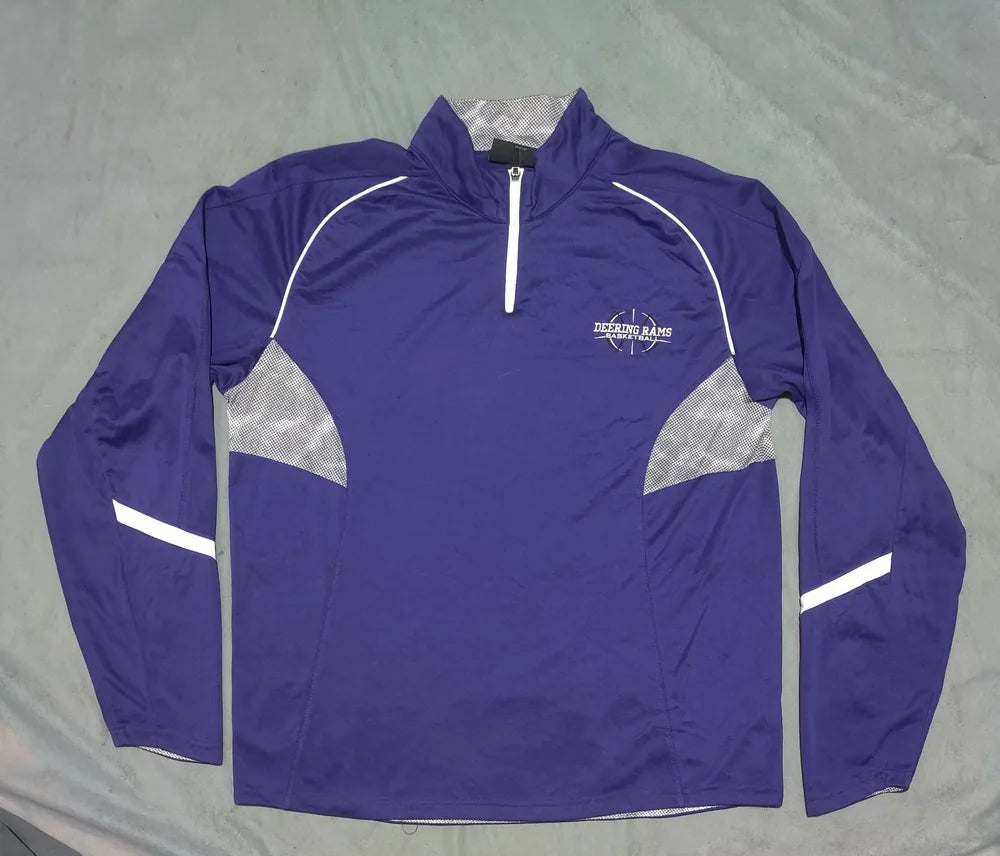 Holloway Men Polyester Purple Sweatshirt XL