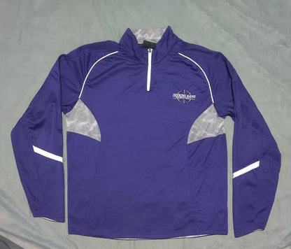 Holloway Men Polyester Purple Sweatshirt XL