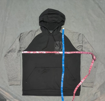 Pennant Men Polyester Black Hoodie XL