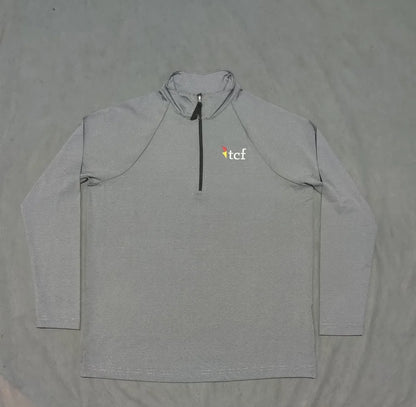 Devon & Jones Men Polyester Gray Sweatshirt S