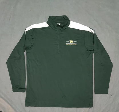 Antigua Men Polyester Green Brown Sweatshirt L