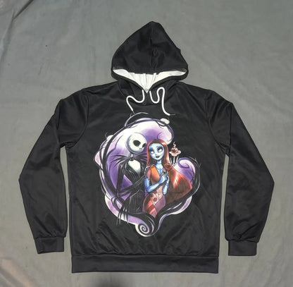 3D Print Men Polyester Brown Hoodie XL