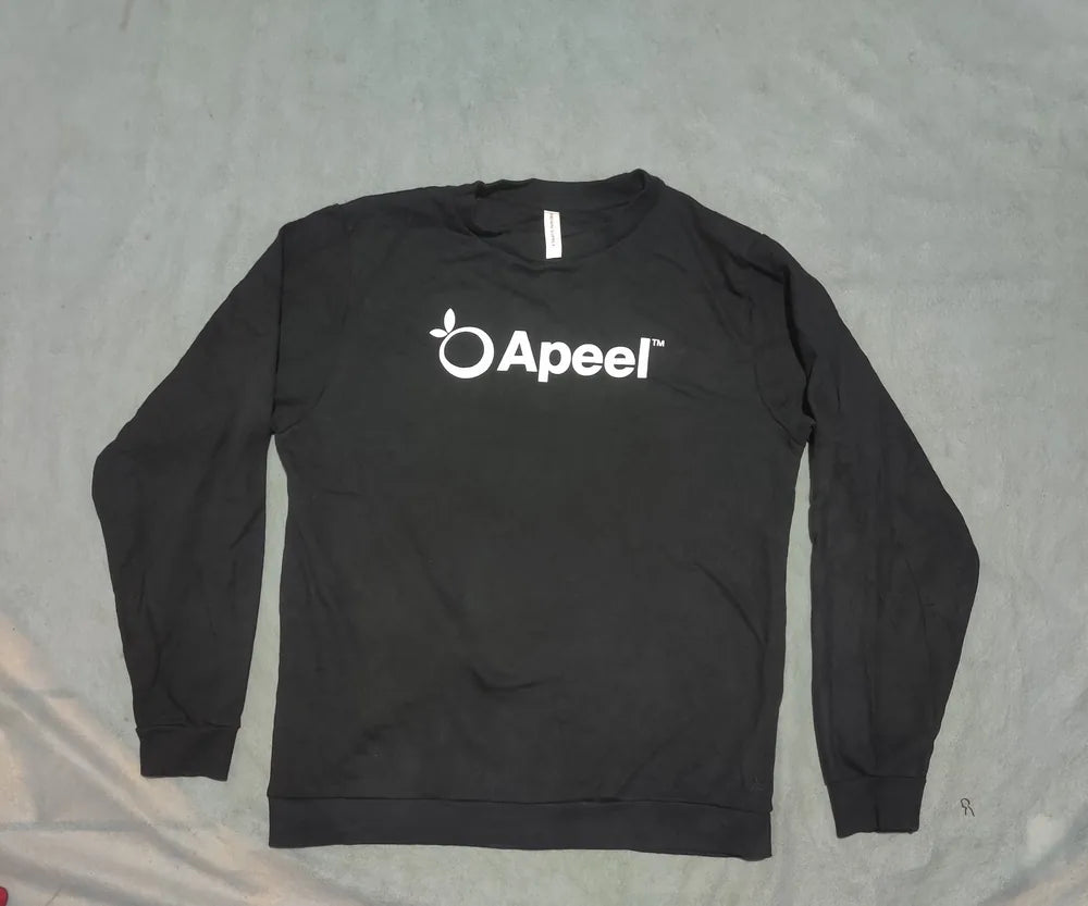 Known Supply Men Cotton Black Sweatshirt L
