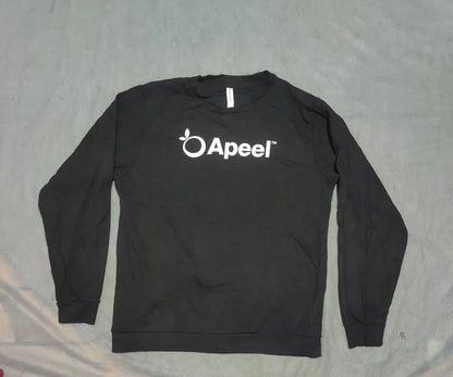Known Supply Men Cotton Black Sweatshirt L
