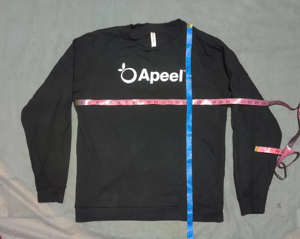 Known Supply Men Cotton Black Sweatshirt L