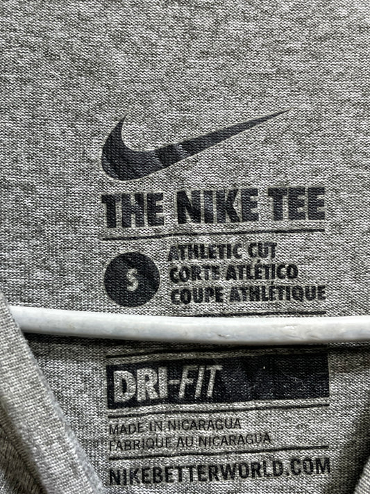 Nike Gray For Men Sports T Shirt S