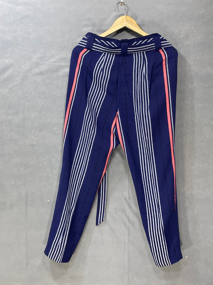 Express Blue Polyester Fancy Pajama For Women Medium