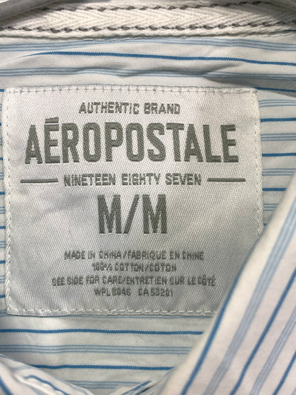 Aeropostale Branded Original White Cotton Shirt For Men