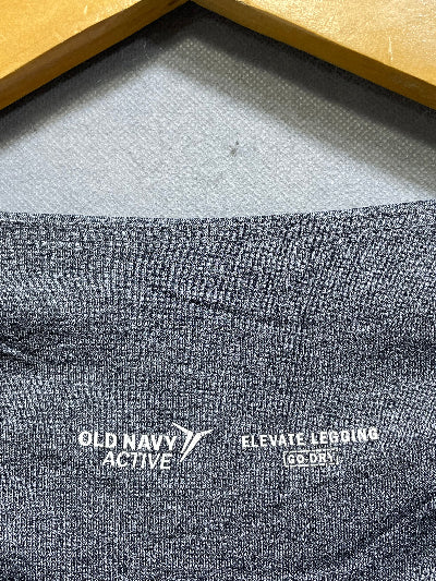 Old Navy Gray Sports Stretch Gym tights For Women S