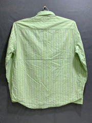 Aeropostale Branded Original Blue & Green  Cotton Shirt For Men