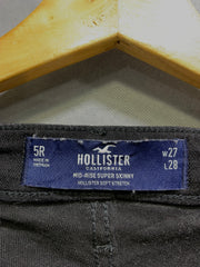 Hollister Branded Original Denim Jeans For Women Pant