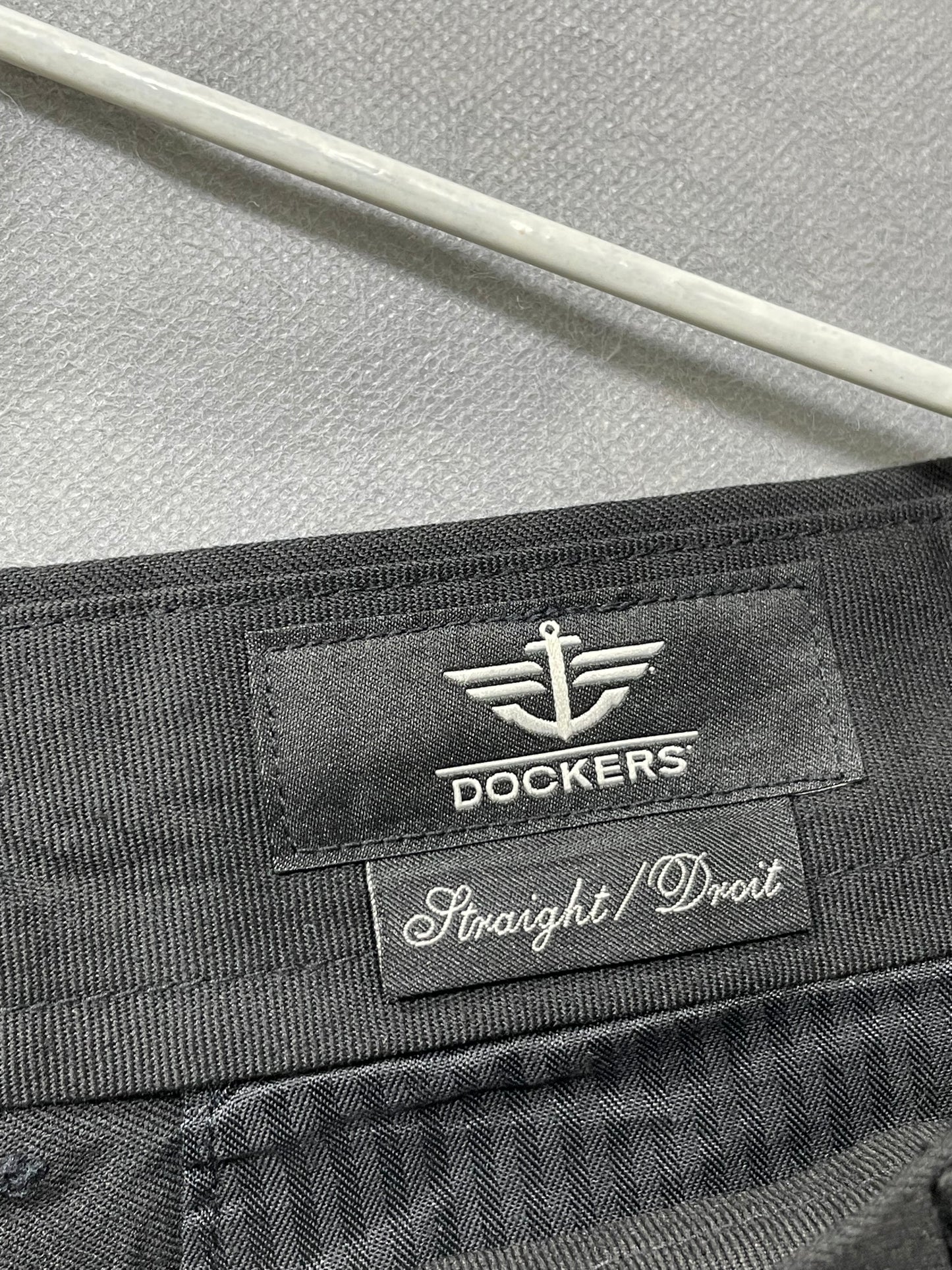 Dockers Black Polyester Golf Pant For Men L