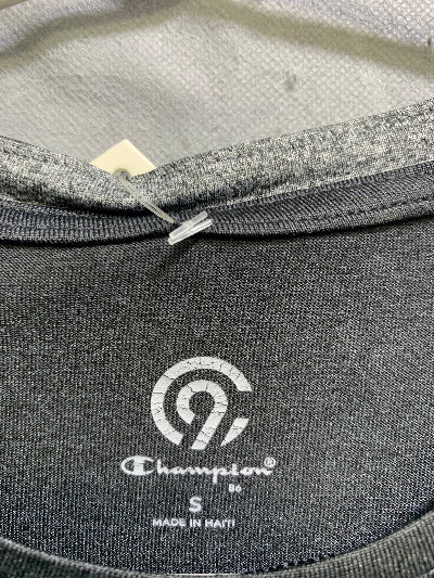 Champion Gray Sports Men T Shirt S