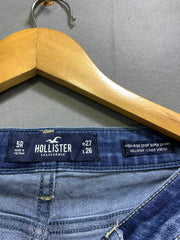 Hollister Branded Original Denim Jeans For Women Pant