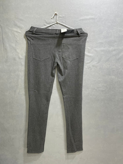 Calvin Klein Gray Cotton Stretch Gym tights For Women S