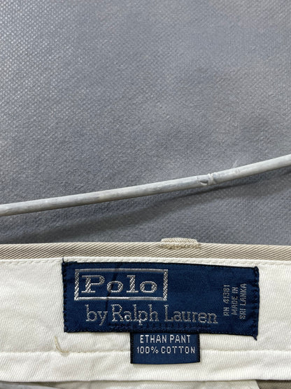 Polo Gray Cotton Golf Pant For Men X Large