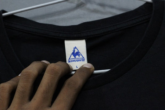 Le Coq Sportif Branded Original Cotton T Shirt For Men | Preloved Labels