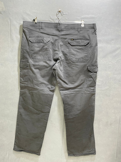 Lee Gray Cotton For Men Cargo Pant XL