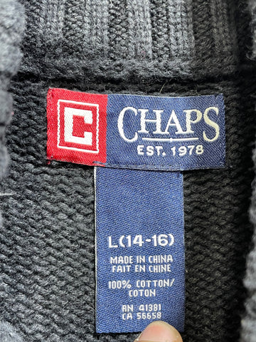 Chaps Black For Winter Men Kids 16 Years