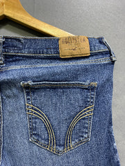 Hollister Branded Original Denim Jeans For Women Pant
