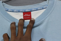 s.Oliver Branded Original Cotton T Shirt For Men