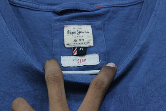 Pepe Jeans Branded Original Cotton T Shirt For Men | Preloved Labels