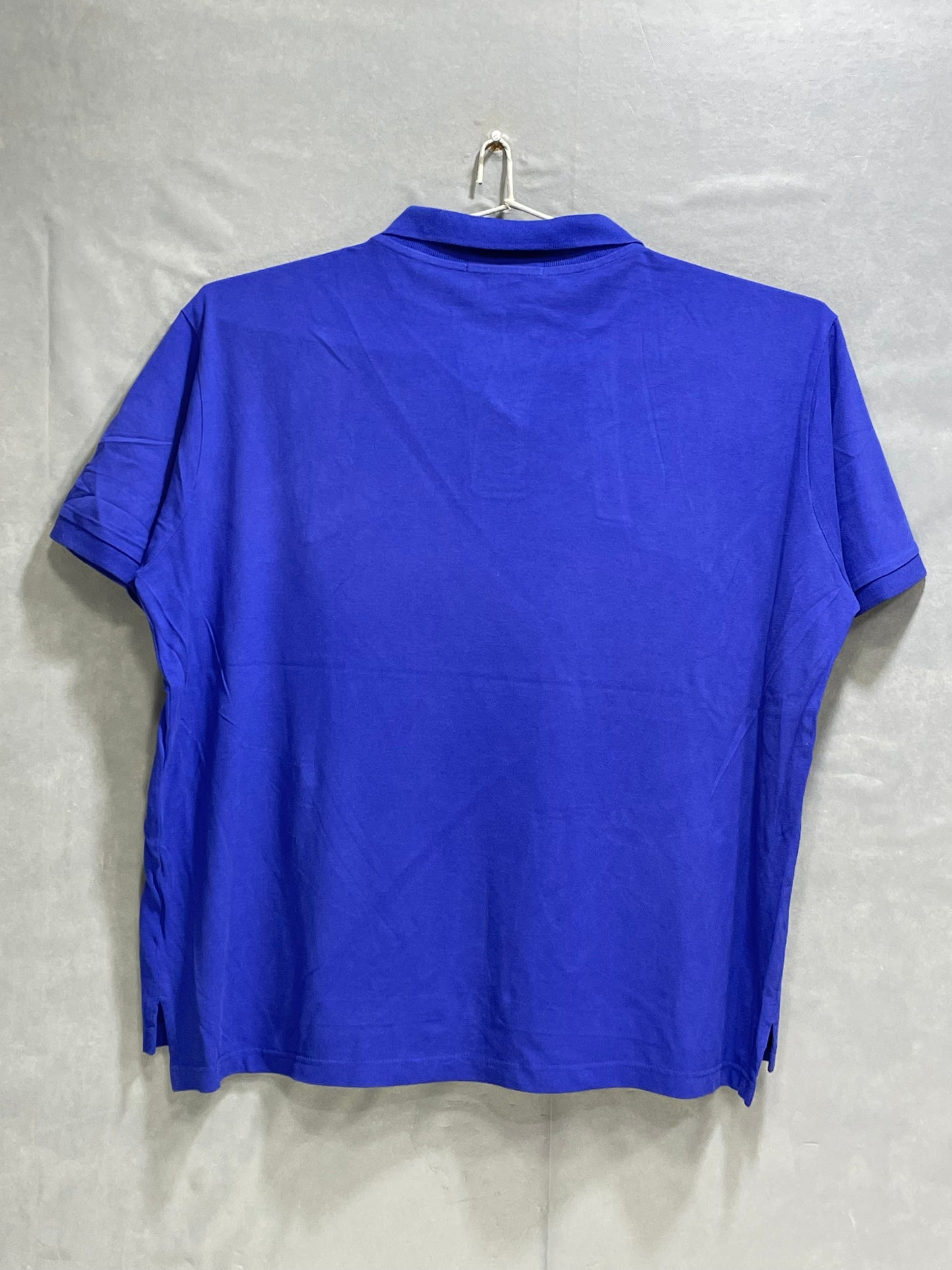 U.S Polo Assn Blue Cotton Polo T Shirt For Men X Large
