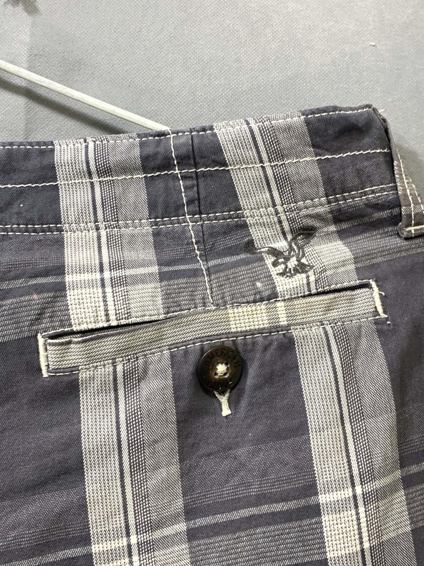 American Eagle Branded Original Gray Cotton Short For Men