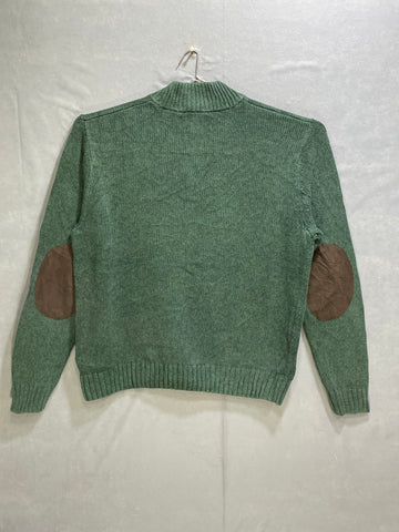 Chaps Green For Winter Men Sweater Large