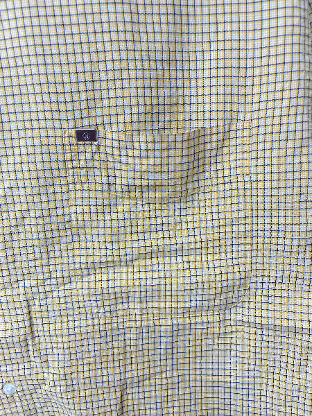 Nautica Yellow Cotton Shirt For Men Large