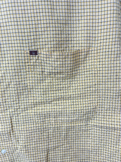 Nautica Yellow Cotton Shirt For Men Large