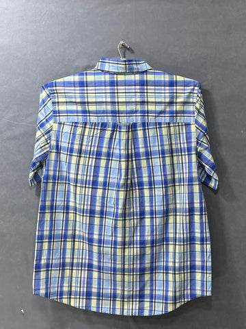 Chaps Blue Cotton Shirt For Men XX Large