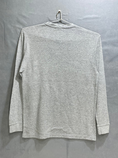U.S Polo Assn Gray Cotton T Shirt For Men X Large