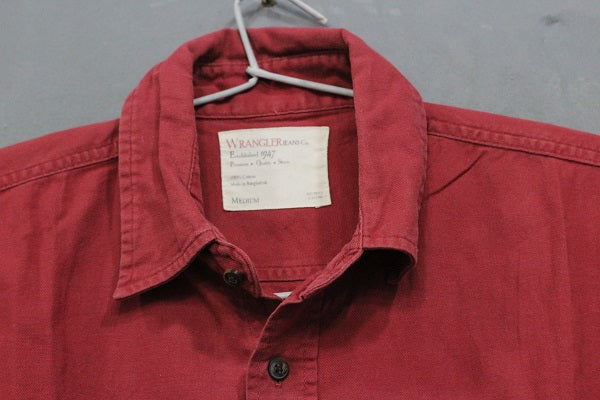 Wrangler Jeans Co Branded Original Denim Shirt For Men | Preloved Labels