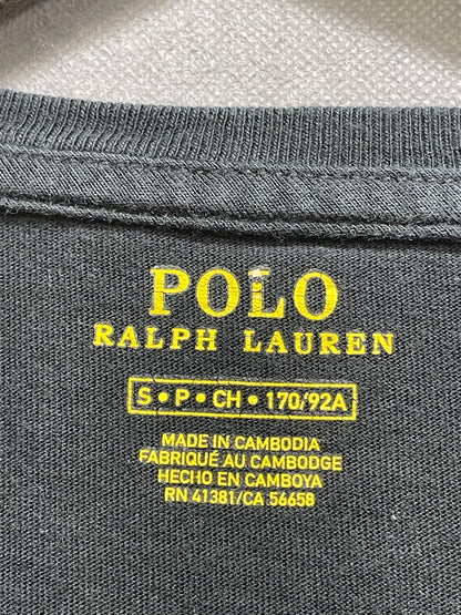 Polo Ralph Lauren Black Cotton T Shirt For Men Small