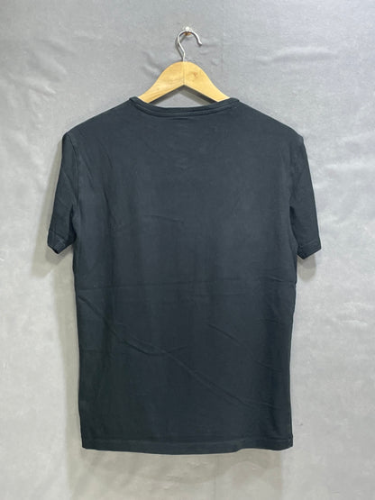 Polo Ralph Lauren Black Cotton T Shirt For Men Small