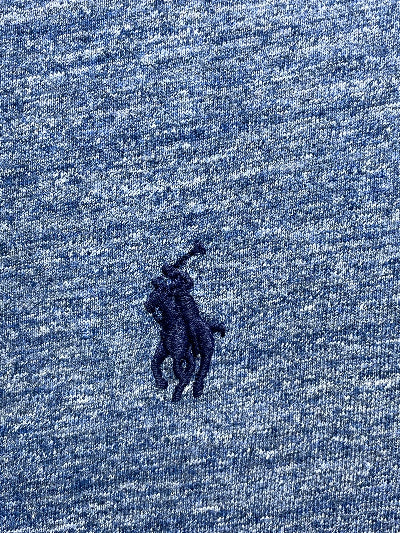Polo Ralph Lauren Blue Cotton T Shirt For Men Large
