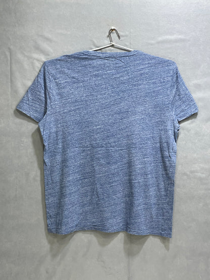 Polo Ralph Lauren Blue Cotton T Shirt For Men Large