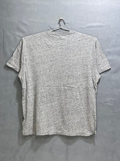 Polo Ralph Lauren Gray Cotton T Shirt For Men Large