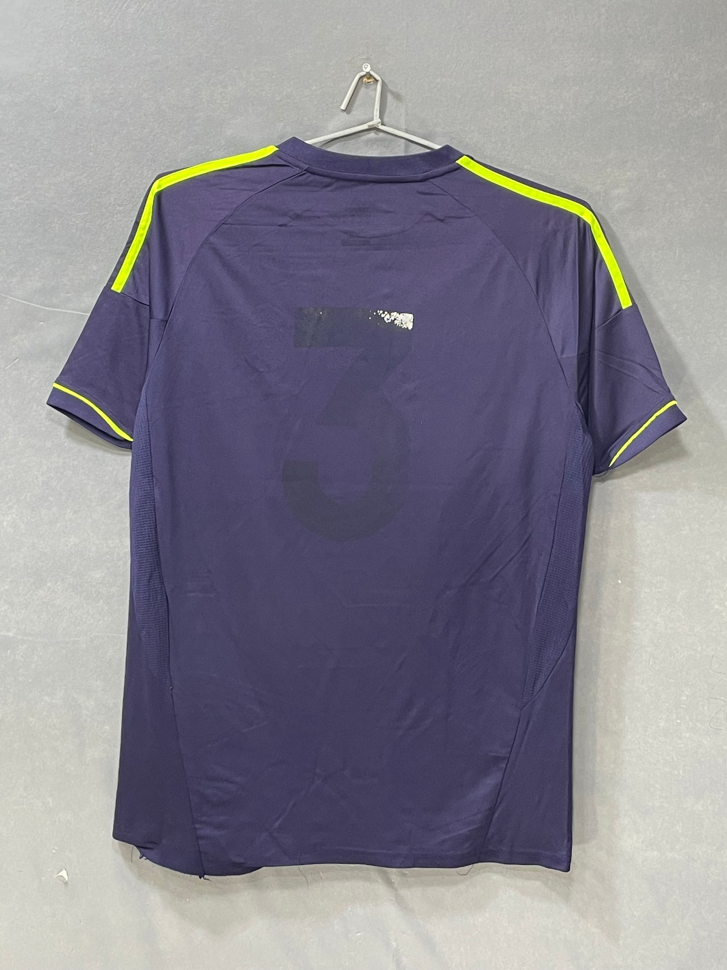 Adidas Fly Emirate Blue Football Sports For Men T Shirt M