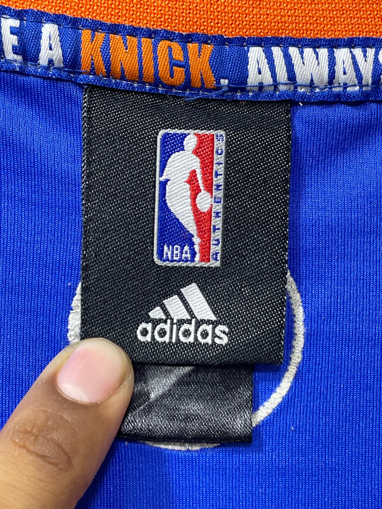 Adidas NBA Basketball Blue Sports For Men Vest T Shirt L