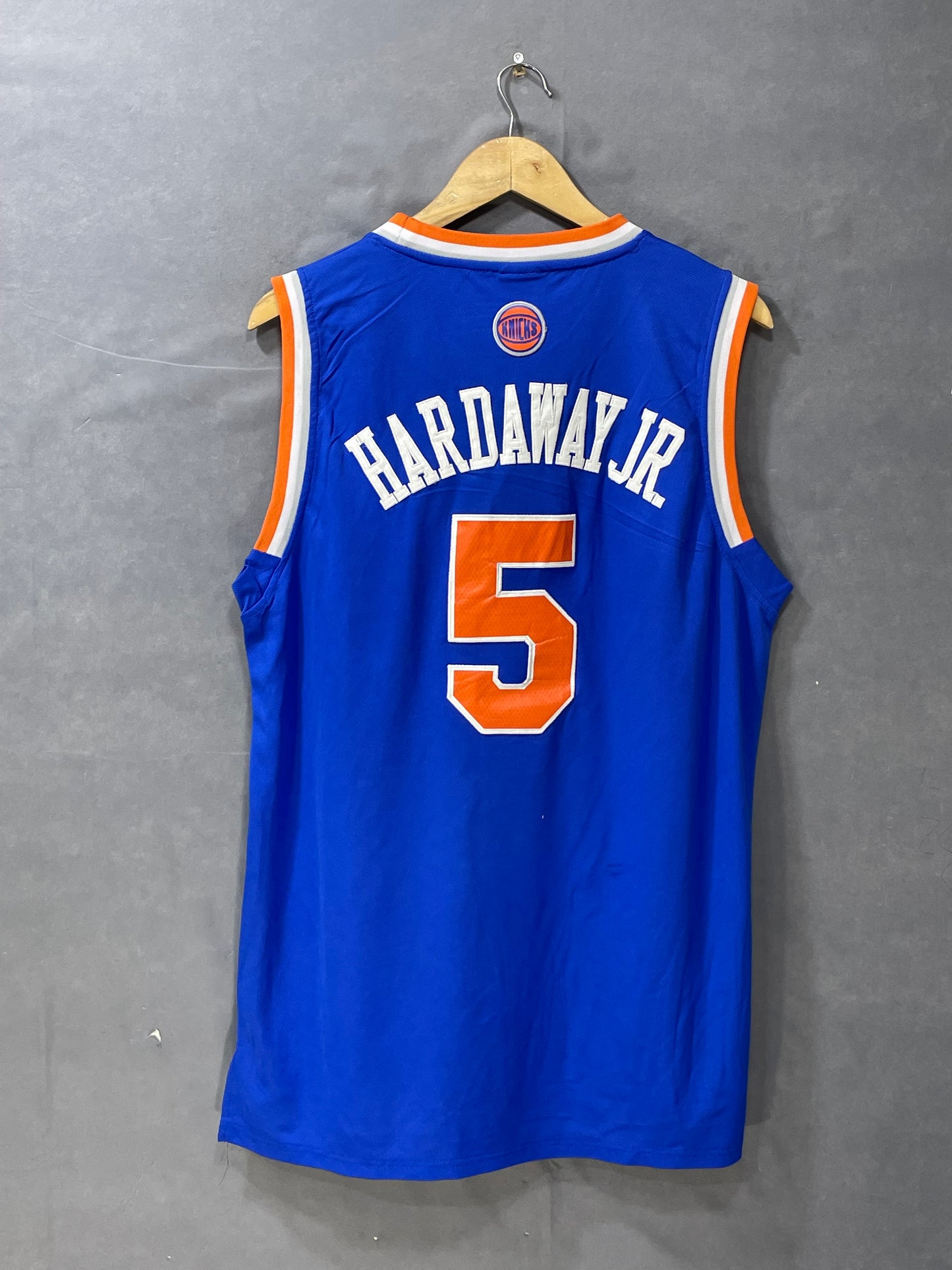 Adidas NBA Basketball Blue Sports For Men Vest T Shirt L