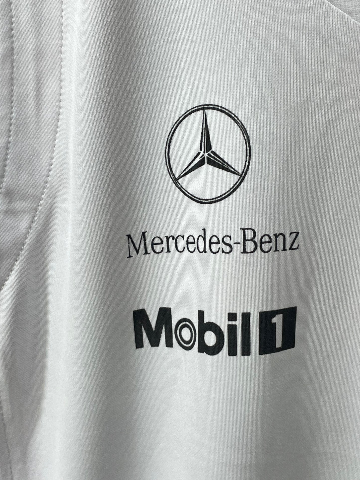 Mercedes Benz Vodafone Football White Sports For Men T Shirt M