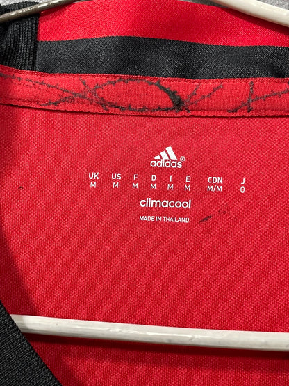 Adidas Timbers Football Red Sports For Men T Shirt M