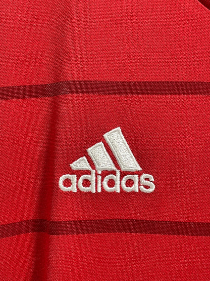 Adidas Red Cotton For Women T Shirt Large