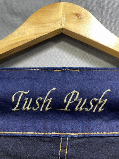 Tush Push Blue Denim Jeans For Women Pant M