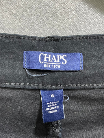 Chaps Black Cotton Jeans For Men S